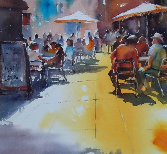 Street Cafe - Heather Withers